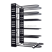 2019 New Arrival Good Quality Kitchen Storage Organize Pan Organizer Rack, Black